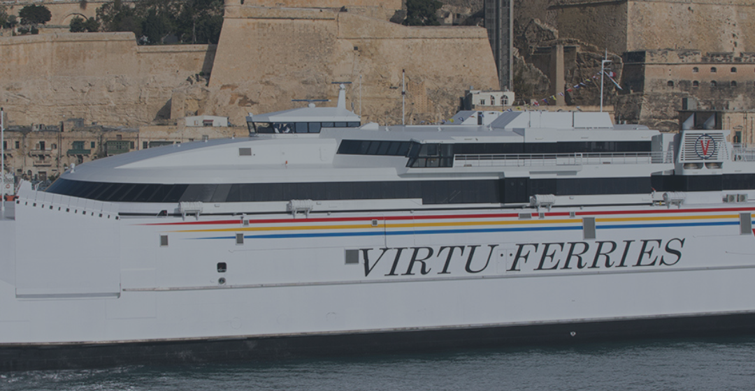 Prom Malta Sycylia dla samochodów ciężarowych